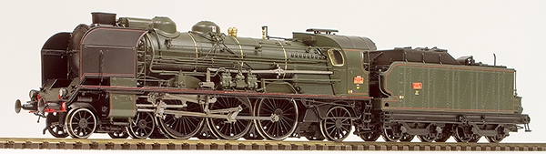 REE Modeles MB-014S - French Steam Locomotive Class 231 of the SNCF Depot MARSEILLE (DCC Sound Decoder  + Steam Generator)